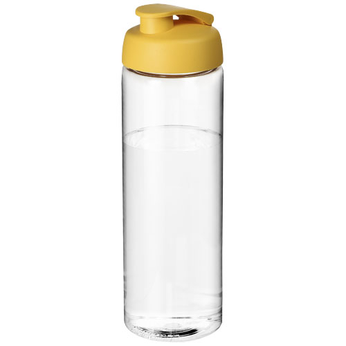 Bouteille de sport promotionnelle 850ml H2O Active® Translucide et Jaune